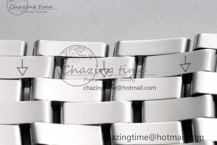 0228 De Ville SS DIWF 1:1 Best Edition Light Blue Dial SS Markers on SS Bracelet MIYOTA TopPick 7850